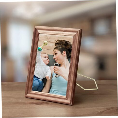 12pcs Imitation Gold Photo Frame Bracket Support for Picture Display Easy to Install Back Stand for Tabletop Use for Studios and Home Decor in Saudi Arabia