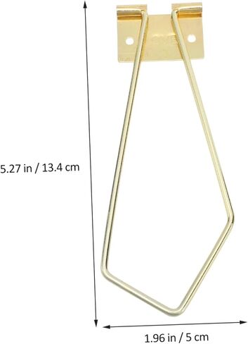 12pcs Imitation Gold Photo Frame Bracket Support for Picture Display Easy to Install Back Stand for Tabletop Use for Studios and Home Decor in Saudi Arabia