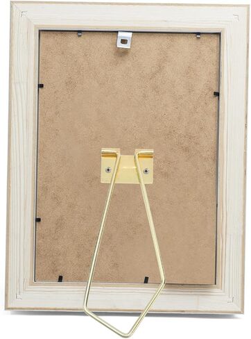 12pcs Imitation Gold Photo Frame Bracket Support for Picture Display Easy to Install Back Stand for Tabletop Use for Studios and Home Decor in Saudi Arabia