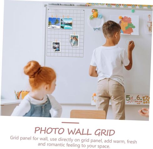 Luxshiny Wall Decorative Rack Sturdy Photo Display Versatile Wall Hanging for Home Office Cafes Practical Storage Organizer for Memories in Kuwait