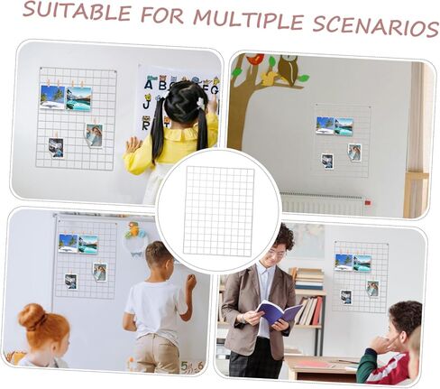 Luxshiny Wall Decorative Rack Sturdy Photo Display Versatile Wall Hanging for Home Office Cafes Practical Storage Organizer for Memories in Kuwait