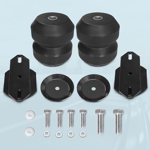 طقم تعليق وسادة مطاطية قطعتين لسيارة Toyota 4Runner وLand Cruiser 100/120 وGX460 GX470 LX470 وشاحنات بيك اب OEM استبدال ABSTORSEQ طقم نوابض مساعدة مطاطية خلفية للسيارة (7X1265) in Saudi Arabia