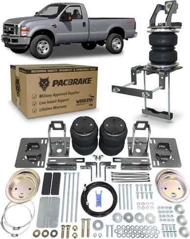 طقم تعليق هوائي خلفي Pacbrake HP10181 ALPHA HD متوافق مع F-250/350 Super Duty 2005-2010 in Saudi Arabia