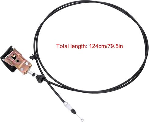 Hood Lock Release Cable Line with Handle Compatible for Mitsubishi Lancer 2008-2017 Replaces 5910A027XA 5910A065 Hood Release Cable in Saudi Arabia