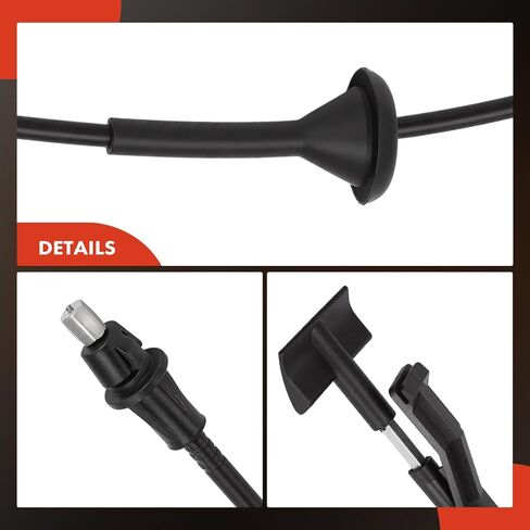 A-Premium Front Hood Latch Release Cable with Handle Compatible with Ford E-150 E-250 2008-2014, E-350 E-450 Super Duty 2008-2018, 67.91 Inch in Saudi Arabia