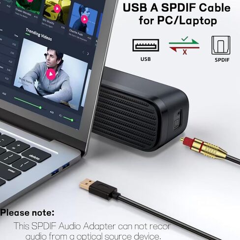 كابل USB C إلى ثنائي 6.35 مم 1/4 بوصة مقسم ستيريو Y، سلك صوت 6FT من النوع C إلى مزدوج 6.35 مم 1/4 بوصة TS لسلسلة iPhone 15، والكمبيوتر اللوحي، والهاتف الذكي، ومضخم وصلة الكمبيوتر المحمول، ومكبر الصوت، in Kuwait