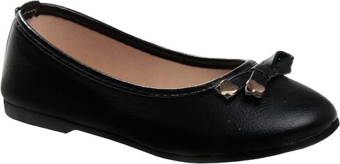 Josmo Girls Elegant Mary Jane Flats Classic Glitter Flower Styles Stylish Ballet Dress Shoes with Adjustable Strap for Toddler to Big Kids in Saudi Arabia