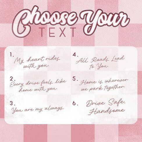 مشبك حاجب السيارة للصور الشخصية مع نمط بطاقة اللعب، خياران للألوان - 3 أحجام، ديكور حاجب الشمس لإطار صورة مخصص، هدايا عيد الحب للأزواج، هدية عيد الحب له، لها in Kuwait