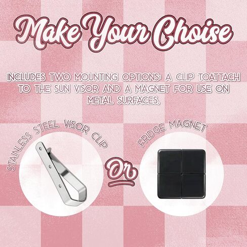 مشبك حاجب السيارة للصور الشخصية مع نمط بطاقة اللعب، خياران للألوان - 3 أحجام، ديكور حاجب الشمس لإطار صورة مخصص، هدايا عيد الحب للأزواج، هدية عيد الحب له، لها in Kuwait