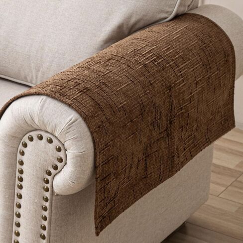 Waterproof Couch Cover for Dogs Washable,Chenille Pet Couch Covers for Sofa,Non-Slip Couch Covers for 3 Cushion Couch Sofa Pet Friendly (Khaki, 36.5x74（1pc）) in Saudi Arabia