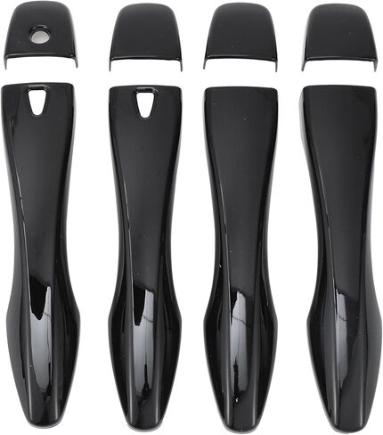 Exterior Door Handle Cover Trim Door Handle Cover for Nissan Altima 2013-2018 Gloss Black ABS 1 Set in Saudi Arabia