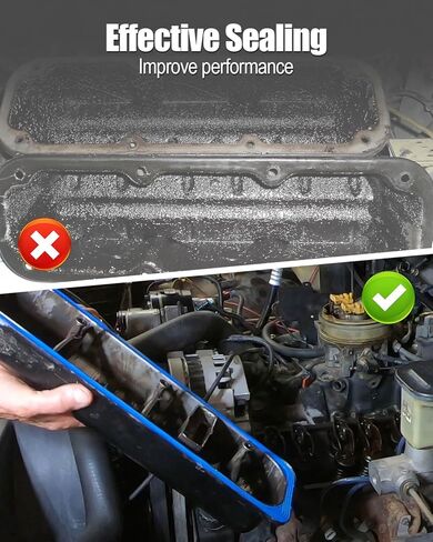 Valve Cover Gasket Replace VS 50088 R Fit for Chevy Express Blazer Camaro Caprice C1500 Cadillac Brougham Escalade Buick Roadmaster Pontiac Firebird GMC Oldsmobile Custom Cruiser 1986-2002 in Saudi Arabia