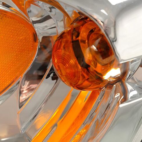 OE Style 2pcs Headlight Assembly Set For 2004 2005 2006 2007 Chevy Malibu LT LS SS Sedan/Malibu Maxx Hatchback/For 2008 Malibu Classic Replacement Headlamps Passenger Driver Chrome Housing Clear Lens in Saudi Arabia