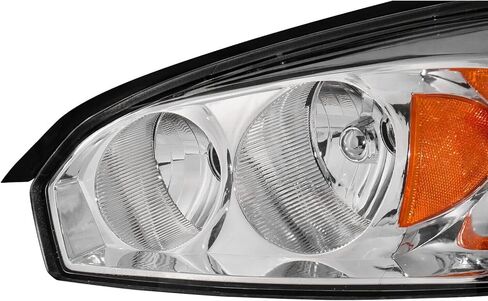 OE Style 2pcs Headlight Assembly Set For 2004 2005 2006 2007 Chevy Malibu LT LS SS Sedan/Malibu Maxx Hatchback/For 2008 Malibu Classic Replacement Headlamps Passenger Driver Chrome Housing Clear Lens in Saudi Arabia