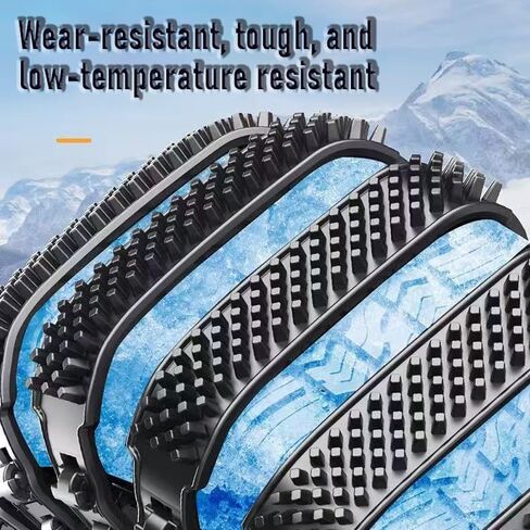 12 PCS Tire Chains for Buick Envision/Envision Plus/Envision S, Adjustable Reinforced Tire Chains Winter Driving Aid Portable Emergency Anti Skid Reusable Easy Installation,B in Saudi Arabia
