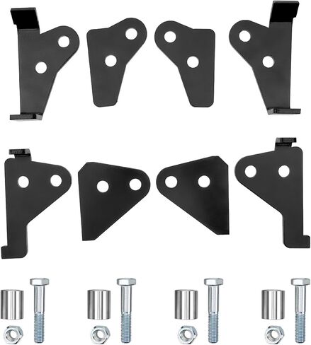 طقم رفع 2 بوصة متوافق مع CF Moto UFORCE 1000/1000XL، يناسب إطارات تصل إلى 30 بوصة، يغطي التعليق الأمامي والخلفي، سهل التركيب بمسامير in Kuwait