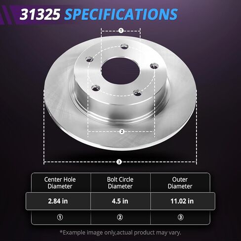 11.77" Front and 11.02" Rear Brake Kit Replacement for 2006 2007 2008 2009 2010 2011 2012 Ford Fusion Mazda 6, 2007 2008 2009 2010 2011 Lincoln MKZ, 2006 Zephyr Brakes, Rotors Ceramic Pads in Saudi Arabia