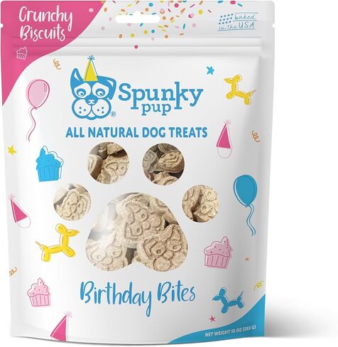 Spunky pup Every Day Biscuit Dog Treats - All-Natural, Handmade in USA, Perfect for Training or Snacking, 24 oz Resealable Pouch- Cheddar Flavor in Kuwait