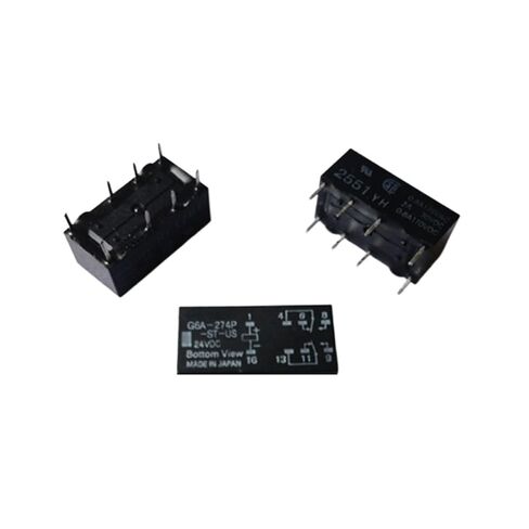 10 قطعة/الوحدة التتابع G6A-274P-ST-US 24VDC إشارة التتابع 8 دبابيس in Kuwait