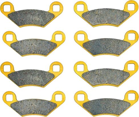 Polaris Sportsman X2/Touring 500/700/800 ATP 330/500 2004-2009 Ceramic Brake Pad Set Front & Rear in Saudi Arabia