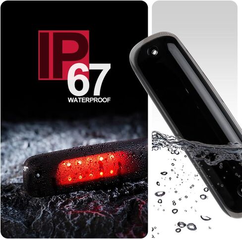 nsautolighting LED Third Brake Light for 1997 1998 1999 2000 2001 Jee'p Cherokee XJ Red LED 3rd Brake Tail Rear Center High Mount Stop Lamp Replace OEM CHMSL Smoked Lens 55155614AE in Saudi Arabia