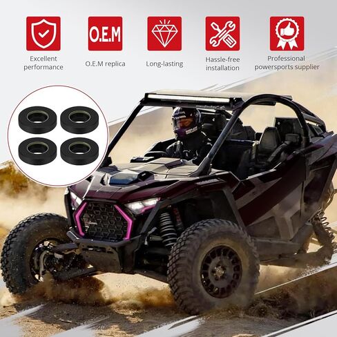 JAVIK 4 قطعة غطاء الصمام المعزل ل Polairs RZR 1000 900 570 RZR Turbo XP RZR Turbo R RZR PRO XP 2011-2025 Ranger 570 900 XP 1000 XD 1500 2013-2025 رياضي 570 450 HO 2014-2025 O.E.M # 5413806 in Saudi Arabia