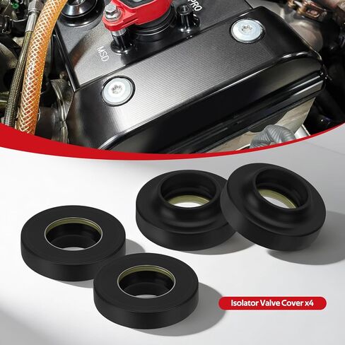 JAVIK 4 قطعة غطاء الصمام المعزل ل Polairs RZR 1000 900 570 RZR Turbo XP RZR Turbo R RZR PRO XP 2011-2025 Ranger 570 900 XP 1000 XD 1500 2013-2025 رياضي 570 450 HO 2014-2025 O.E.M # 5413806 in Saudi Arabia