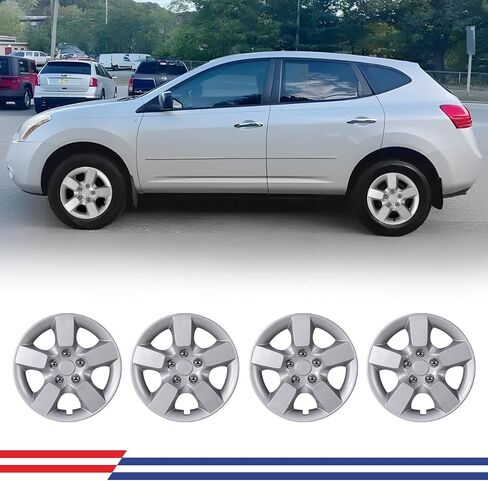 NIXON OFFROAD 16 Inch Wheel Cover for 2008-2015 Nissan Rogue&2014-2015 for Nissan Rogue Select 16 inch Sliver hubcaps pp Material Sliver hubcaps（no Decorative Screws） in Saudi Arabia