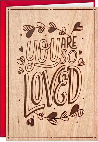 Hallmark Signature Wood Valentines Day Card for Husband, Wife, Boyfriend, Girlfriend (Love Our Life Together) Anniversary Card, Love Card in Kuwait