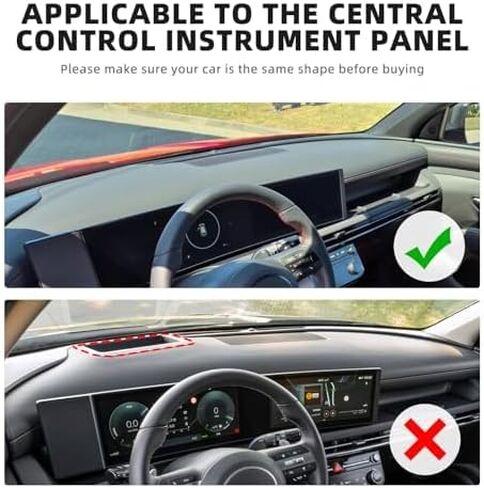 Car Dash Covers for Hyundai Tucson 2025 2026, Dashboard Cover Dash Protector Pad Dashboard Mat UV Rays Protector Interior Accessories in Saudi Arabia