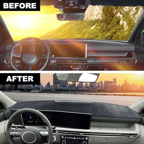 Car Dash Covers for Hyundai Tucson 2025 2026, Dashboard Cover Dash Protector Pad Dashboard Mat UV Rays Protector Interior Accessories in Saudi Arabia