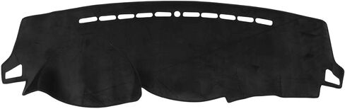 Dashboard Cover for Hyundai Elantra 2007-2010 Dash Cover Mat Carpet Center Console Dash Cover Mat Car Interior Anti-Slip Flannel Black 1 Pc in Saudi Arabia