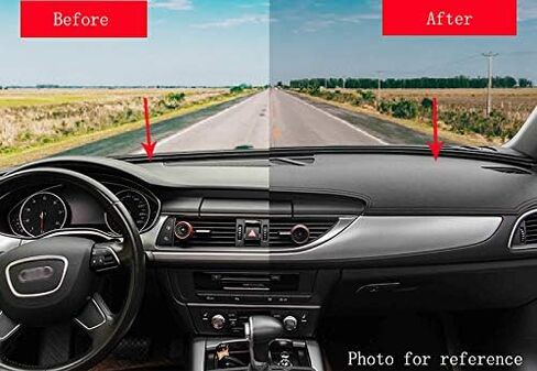 1 قطعة أغطية داش جلدية غير قابلة للانزلاق غطاء لوحة القيادة داش حصيرة لوحة القيادة حصيرة داش السجاد أسود اللون مخصص مناسب لفورد فيوجن 2013 2014 2015 2016 2017 2018 2019 2020 2021 in Kuwait