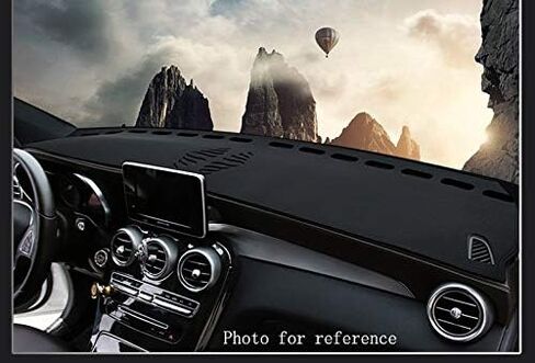 1 قطعة أغطية داش جلدية غير قابلة للانزلاق غطاء لوحة القيادة داش حصيرة لوحة القيادة حصيرة داش السجاد أسود اللون مخصص مناسب لفورد فيوجن 2013 2014 2015 2016 2017 2018 2019 2020 2021 in Kuwait