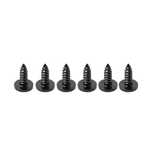 Cnthan7 6pcs M5*15mm Titanium Alloy Bolts Self Tapping Tapper Screws Fastener Modified Truss Torx Head Black for BMW for Harley for Honda for Ducati in Saudi Arabia