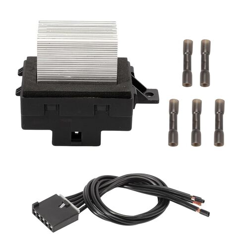 HVAC Fan Blower Motor Resistor with Connector Wire Harness Fits Fusion 2006-2012, MKZ 2007-2012, Zephyr 2006, Milan 2006-2011 Replace 12167129 973-057 8E5Z19E624A in Saudi Arabia