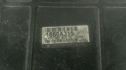 Engine ECM Control Module Fits 2006 06 Compatible with Mitsubishi Galant 1860A315 in Saudi Arabia