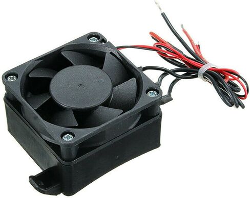 سخان مساحة محمول، 100 وات 12 فولت درجة حرارة ثابتة PTC سخان مروحة كهربائي للسيارة حاضنة تسخين المساحة الصغيرة (اللون: أسود) in Kuwait