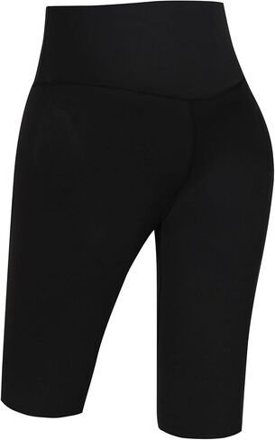 Women's 8" Biker Shorts High Waist Yoga Workout Gym Running Volleyball Spandex Shorts in Saudi Arabia