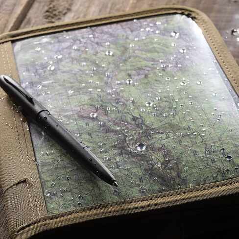 Rite in the Rain Weatherproof Battle Board Tactical Field Kit: Tan Cordura® Fabric Cover, 4.625" x 7.25" Tan Tactical Notebook, and Weatherproof Pen (No. BB980T-KITL) in Saudi Arabia