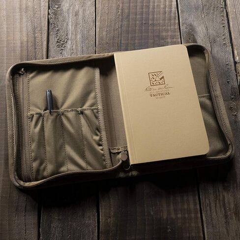 Rite in the Rain Weatherproof Battle Board Tactical Field Kit: Tan Cordura® Fabric Cover, 4.625" x 7.25" Tan Tactical Notebook, and Weatherproof Pen (No. BB980T-KITL) in Saudi Arabia