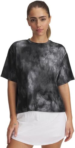 Under Armour Women's Vanish Energy Short Sleeve Printed Crop Top in Saudi Arabia
