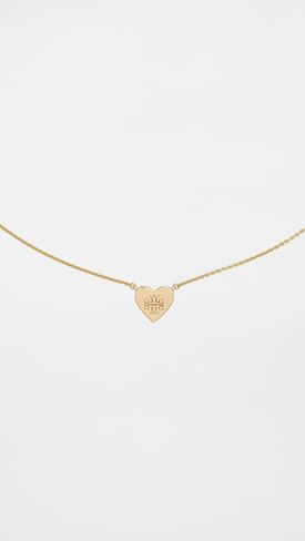 Tory Burch Women's Forget Me Not Heart Pendant Necklace in Saudi Arabia