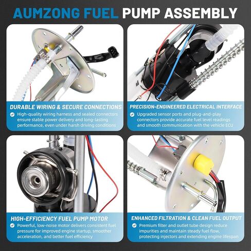 2520674 Electric Fuel Pump Assembly w/Sending Unit Compatible with Polaris Ranger 500 2009-2013,Ranger 700 2006-2009,Ranger 800 2010 in Saudi Arabia