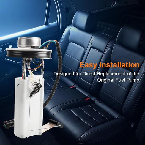 OGATOO Electric Fuel Pump Assembly Compatible with Jeep Wrangler TJ 1997 1998 1999 2000 2001 2002 2.5L 4.0L L4 L6, Replace 4897755AB P75045M SP7115M E7115MN in Saudi Arabia