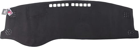 غطاء لوحة القيادة Wellvisors Dash Mat متوافق مع Infiniti 2019-2025 QX50 2022-2025 QX55 Suede Black in Kuwait