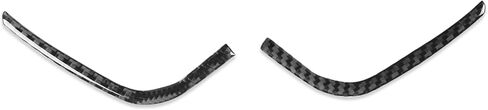 Real Carbon Fiber Car Dash Sticker Cover Trim Compatible with Tesla New Model 3 Highland 2024 2025 Interior Decal Accessories - A in Saudi Arabia