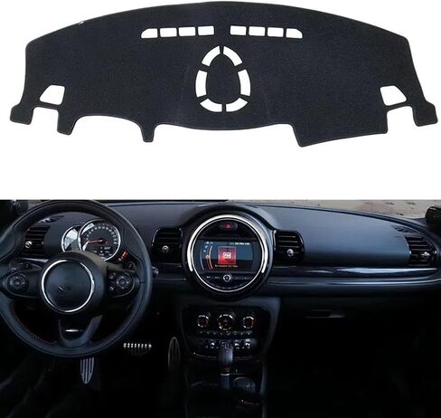Fit for Mini Cooper Clubman 2015-2020 LHD,Car Dashboard Cover Mat, Non-Slip Dashboard Mat Pad Interior, Dashboard Cover Dash Cover Mat Pad in Saudi Arabia