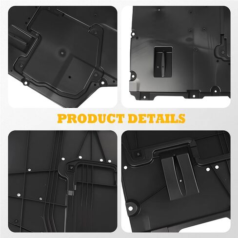 Lower Engine Splash Shields Cover Compatible with 2019-2023 Corolla XSE H/B w/XSE Pkg 5141002440 TO1228266 in Saudi Arabia