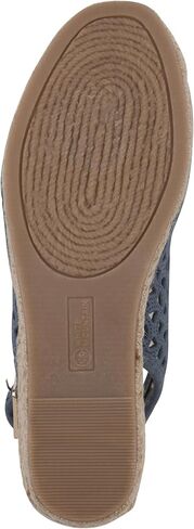 White Mountain Women's Maize II Perforated Slingback Espadrille Wedge Sandal in Saudi Arabia